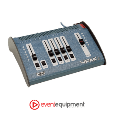 Jands 4-Pack dimmer unit with 4 output channels, for lighting hire in Melbourne, Sydney, and Brisbane