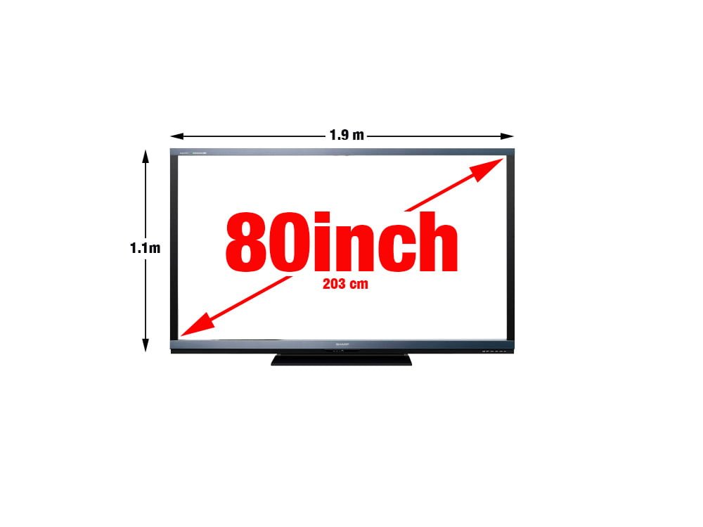 Телевизор 80 сантиметров. Телевизор 80 дюймов. Телевизор ширина 80. Телевизор 80 дюймов Размеры. Sharp 80 дюймов.