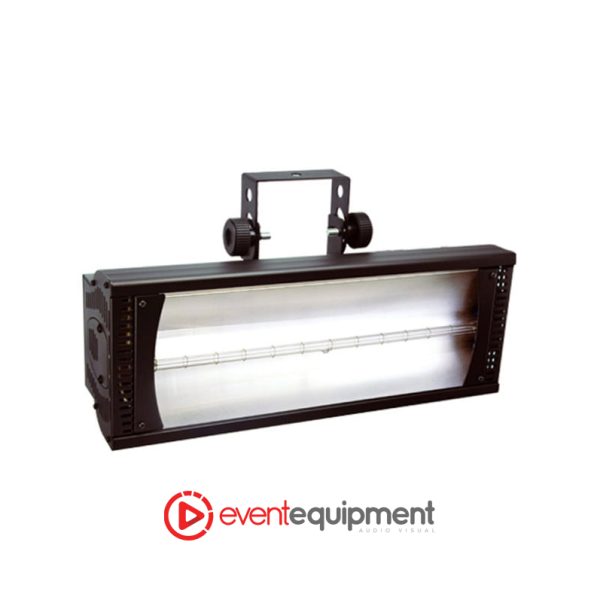 Hire Strobe Light - professional strobe light with adjustable flash rate, available for hire in Melbourne, Sydney, and Brisbane