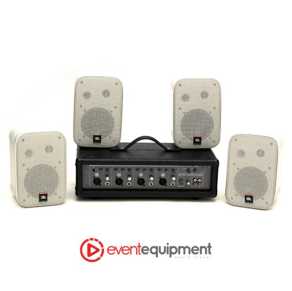 Hire an Audio System for Exhinition booths in conferecnes and expos. Suitable for large booths. Melbourne, Sydney or Brisbane.