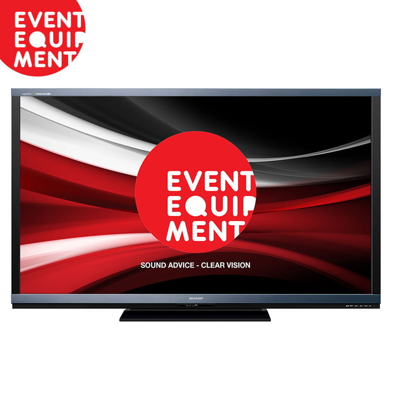 80 inch Sharp LED TV - Event Equipment Group