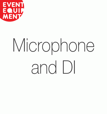 Microphone and DI