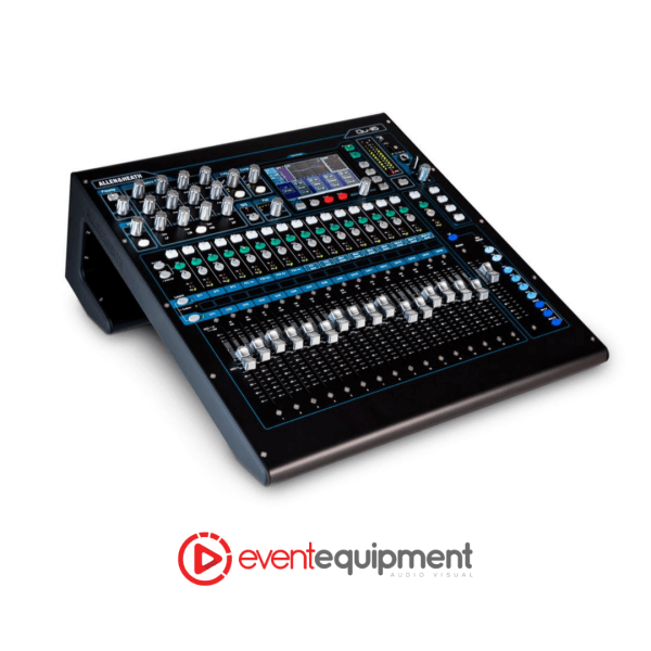 Allen & Heath Qu-16 digital audio mixing console hired in Melbourne for conference AV and live sound applications.