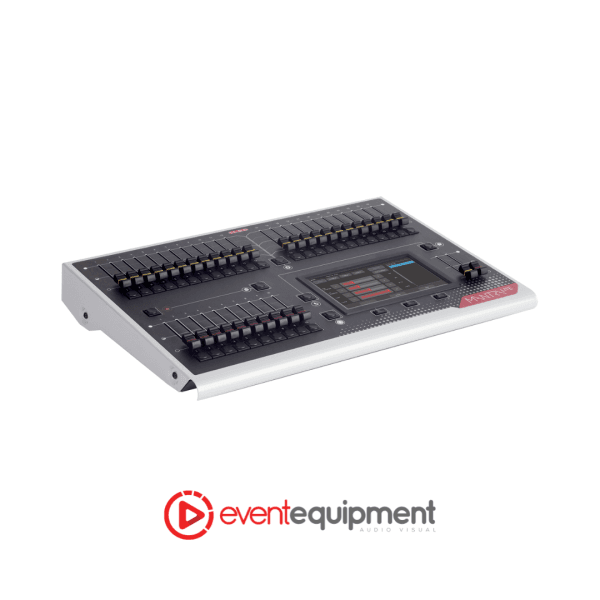 Mantra Lite lighting console with touchscreen interface available for hire in Melbourne, Sydney, and Brisbane