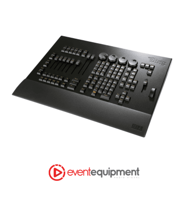 Top-down view of MA onPC Command Wing lighting control unit, available for hire in Melbourne, Sydney, and Brisbane