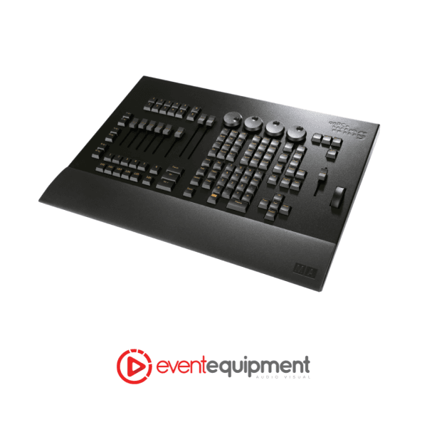 Top-down view of MA onPC Command Wing lighting control unit, available for hire in Melbourne, Sydney, and Brisbane