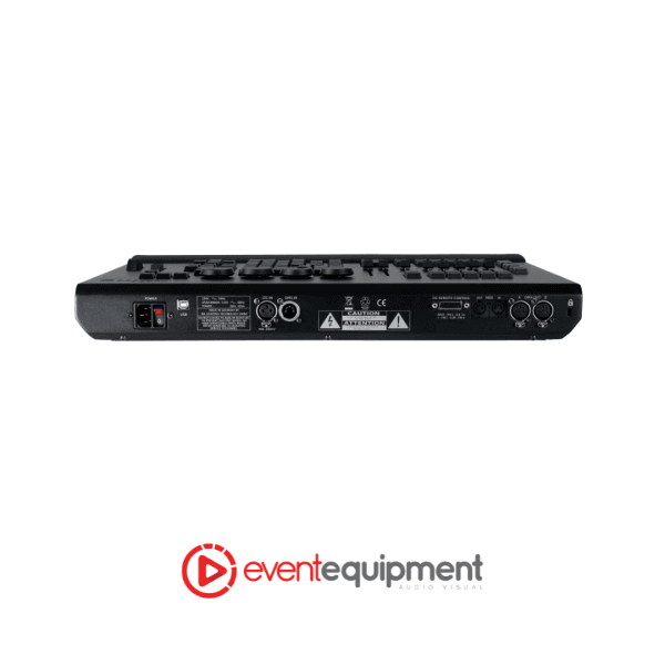 MA onPC Command Wing USB and DMX connections for PC integration, available for hire in Melbourne, Sydney, and Brisbane